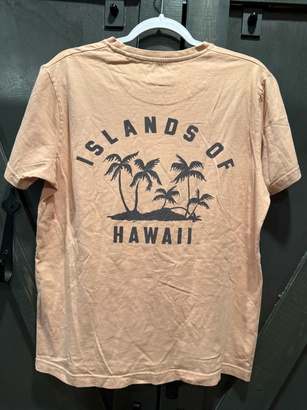 Denim & Flower Peach Short-Sleeve Graphic Tee